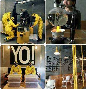 Кафе  «Во все тяжкие» работает в Стамбуле