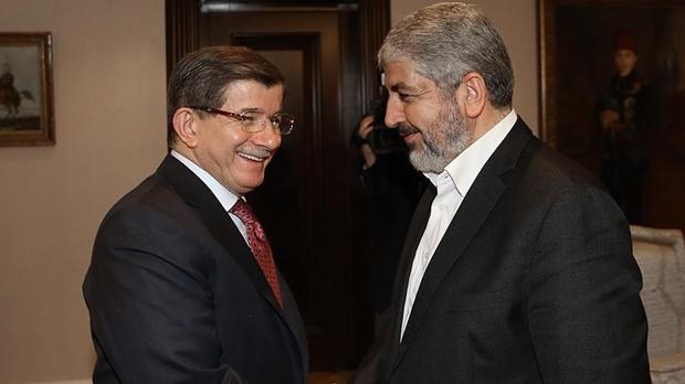 Лидер ХАМАС Машаль встретился с Давутоглу