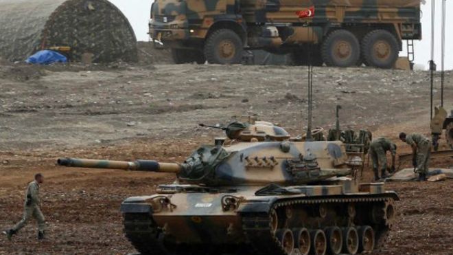 Турецкие военные отразили атаку на лагерь в Башике
