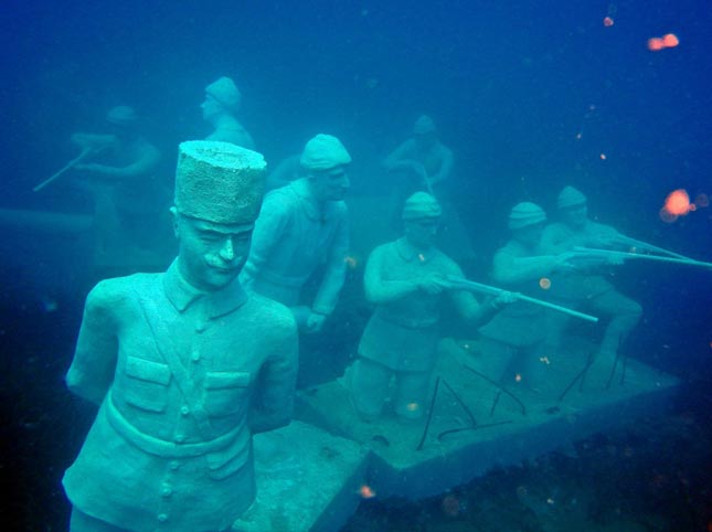 Первый подводный музей Европы открылся в Сиде