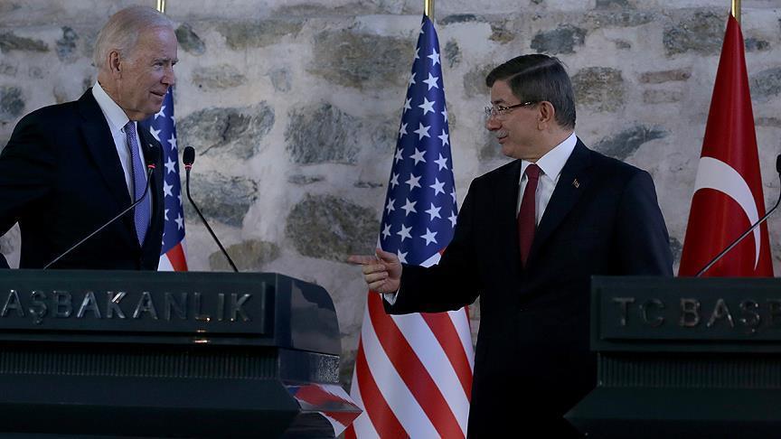 Встреча Давутоглу и Байдена завершилась
