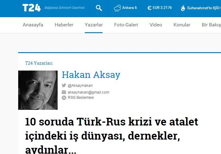 Турецко-российский кризис в 10 вопросах