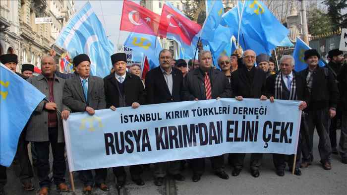 В Стамбуле прошел «Крымский митинг»