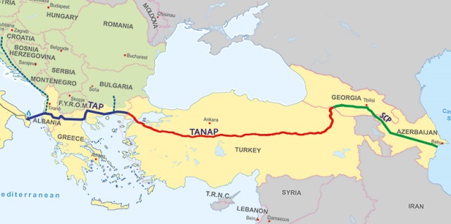 «TANAP положит конец зависимости Турции от российского газа»