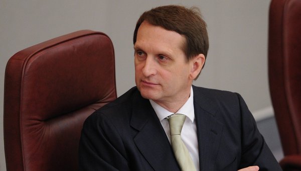 Нарышкин назвал «условия мира» с Турцией