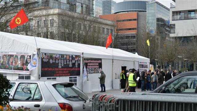 Палатка РПК в Брюсселе разозлила Эрдогана