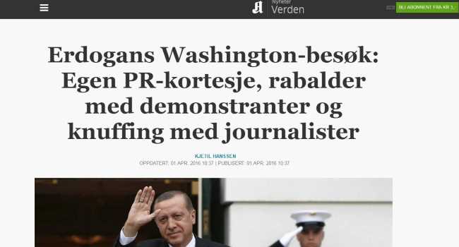 Эрдоган в США: скандал с демонстрантами и журналистами