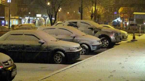 На северо-востоке Турции выпал снег