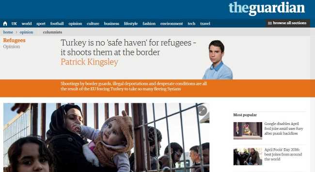Турция для беженцев — отнюдь не «тихая гавань»