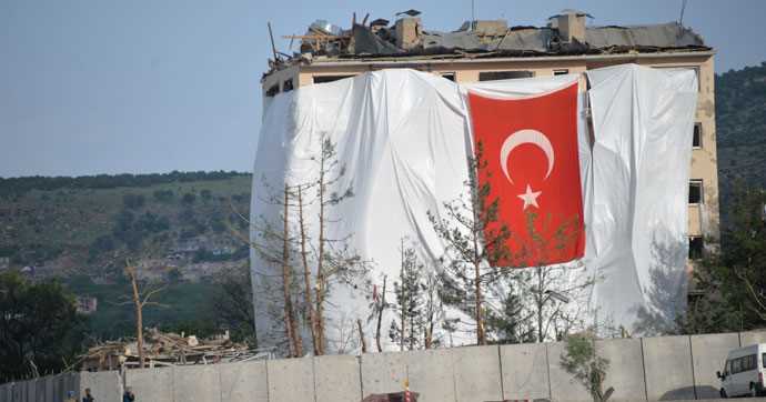 Мощный взрыв в Диджле: 1 погибший, 21 пострадавший