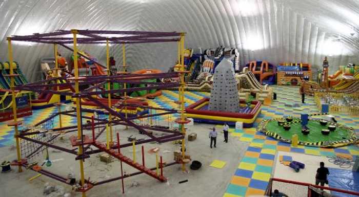 Самый большой крытый парк развлечений открылся в Анталии