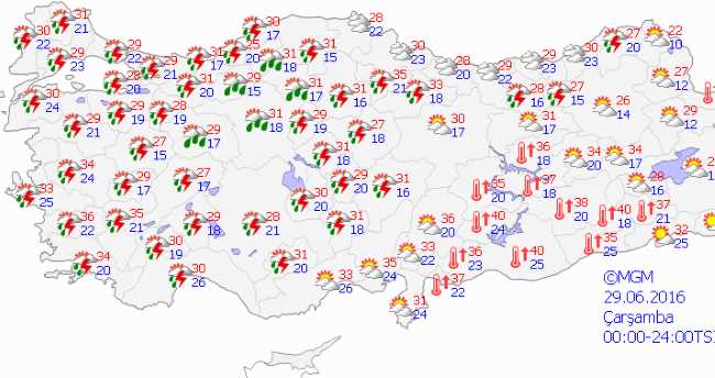 Жара временно сменится грозами