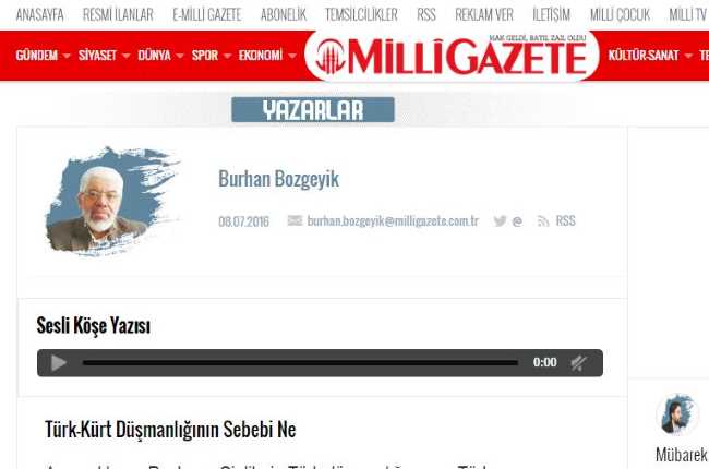 В чем причина враждебности к туркам и курдам