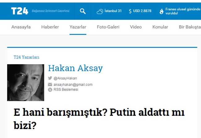 Мы же помирились? Путин нас обманул?