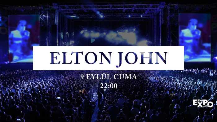 ЭКСПО анонсировало концерт Элтона Джона