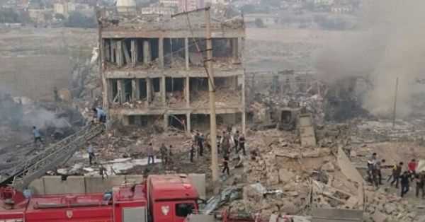 Полицейское управление в Джизре уничтожено взрывом