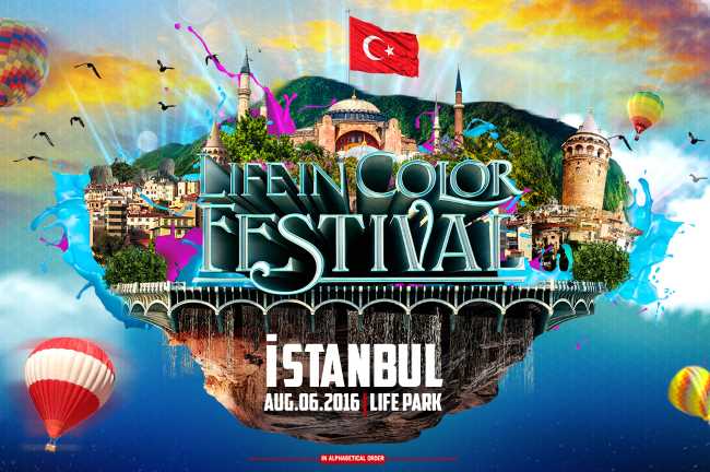 Life in Color: море музыки и краски