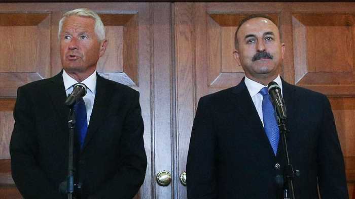 Генсек СЕ встретился с главой МИД Турции