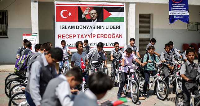 Турция направит 1000 детских велосипедов в Сектор Газа