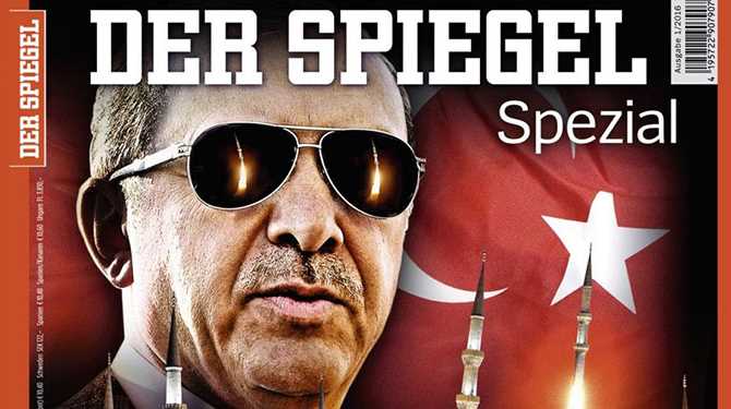 Издание Der Spiegel назвало Эрдогана диктатором