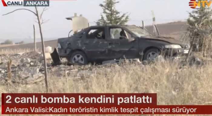 Смертники подорвали себя во время задержания в Анкаре