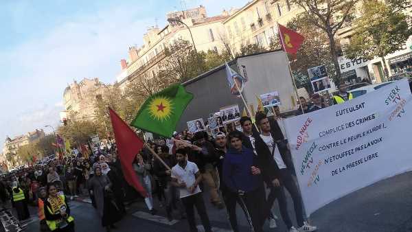 Курдские митинги в Стамбуле, Париже, Кёльне и Москве
