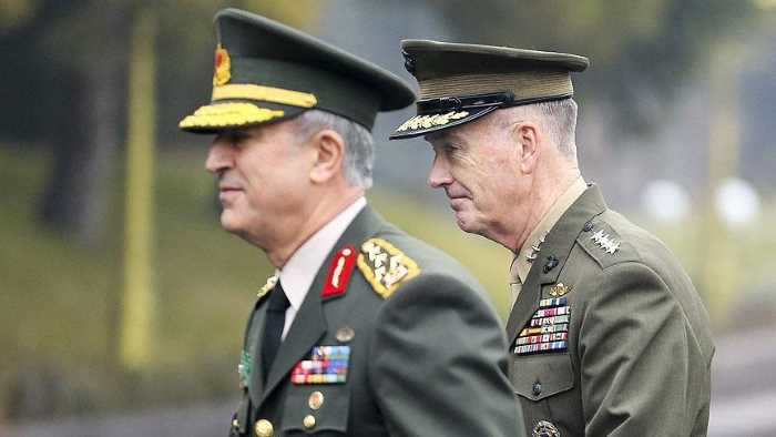 Африн на повестке дня глав Генштабов Турции и США