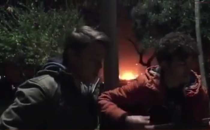 Взрыв в Бешикташе было видно по ту сторону Босфора