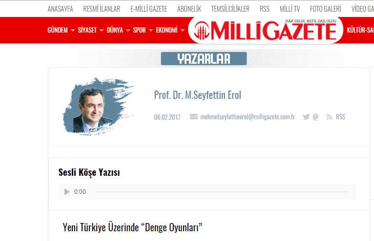 «Игры с балансом» вокруг новой Турции