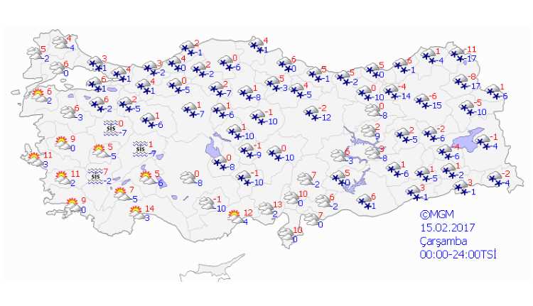 В Турцию идет, возможно, последний снег