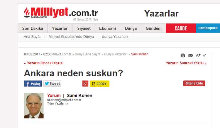 Почему Анкара молчит?