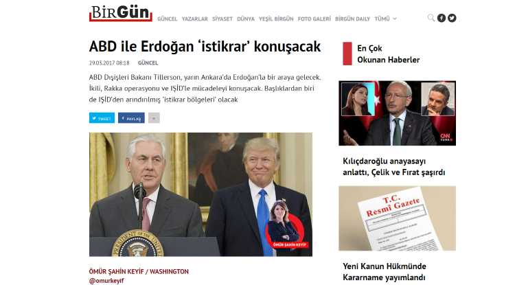 Эрдоган будет говорить с США о «стабильности»