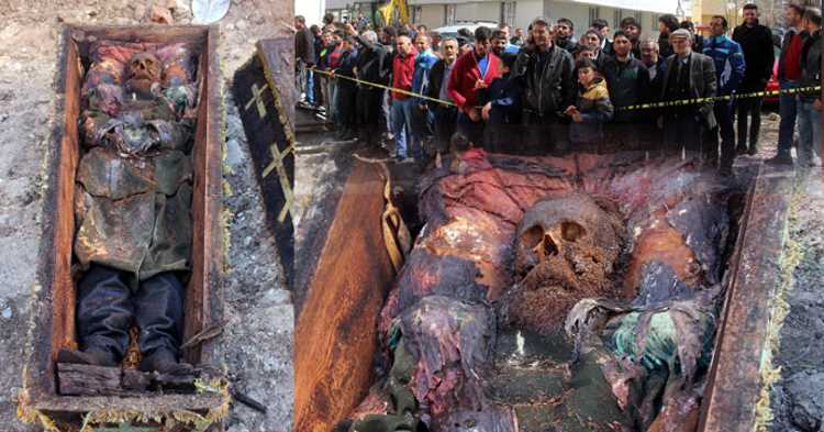 Строители обнаружили тело генерала Российской империи