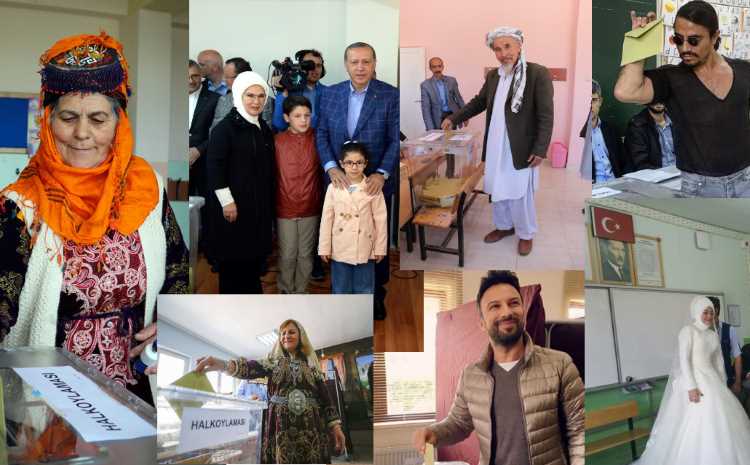 Референдум в объективе: политики, звезды и обычные граждане