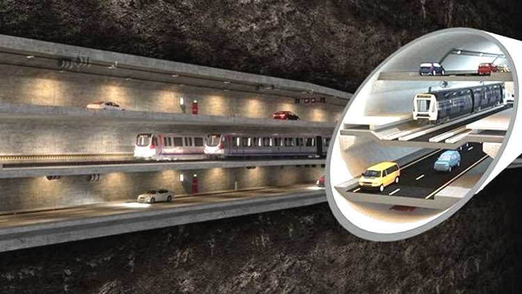Новый мегапроект Стамбула: 3-этажный тоннель