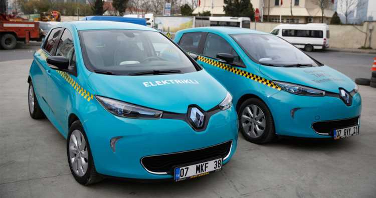 В Стамбуле появились электрические такси