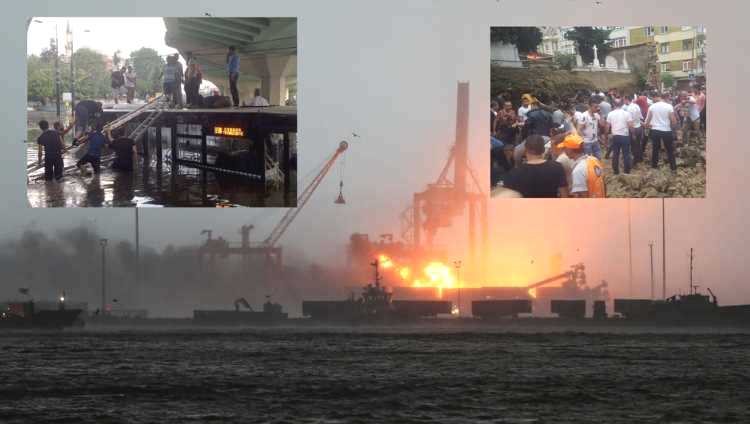 Мощный ураган проверяет Стамбул на прочность