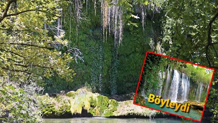 Водопад Дюден превратился в искуственный