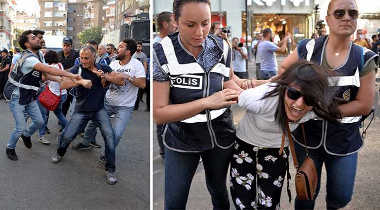 Протест профсоюзов завершился 32 задержаниями