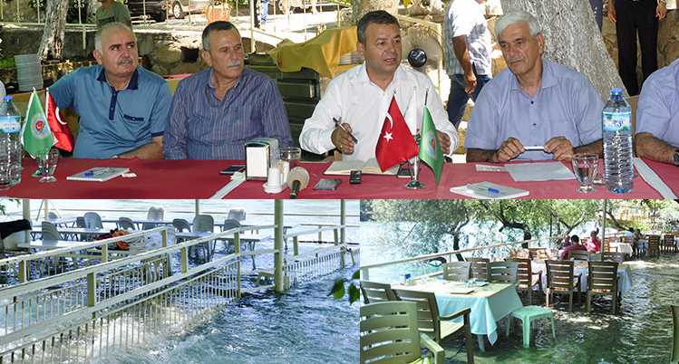 Собрание по засухе в Анталии прервали из-за наводнения