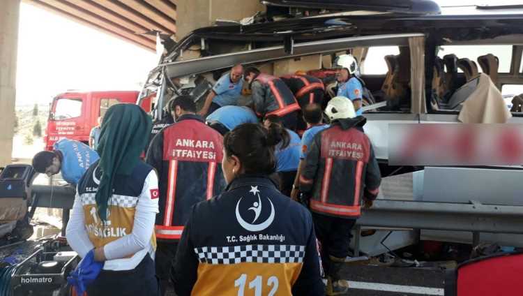 ДТП с участием автобуса: минимум 5 погибших