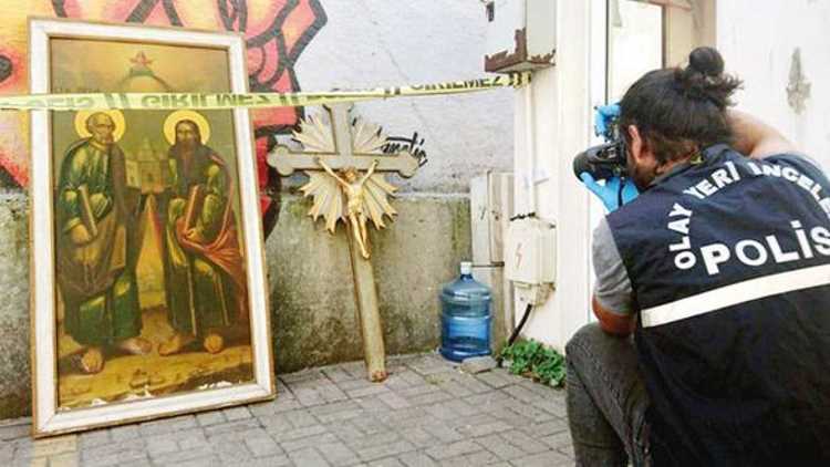 Дерзкое ограбление церкви в центре Стамбула