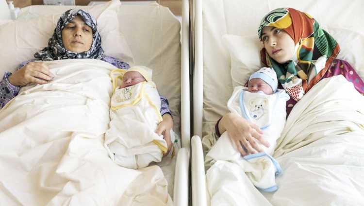 Мать, дочь, брат и внук оказались в одной родильной палате