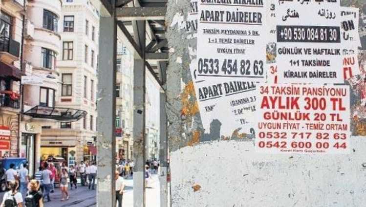Стамбул собрал 10 млн лир штрафов с квартирных аренд