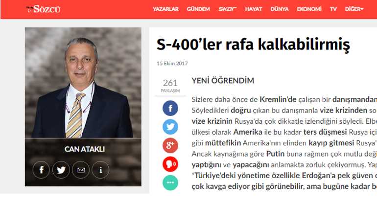 Соглашение по С-400 может лечь в долгий ящик