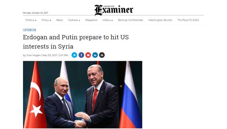 Эрдоган и Путин готовятся нанести удар по США в Сирии