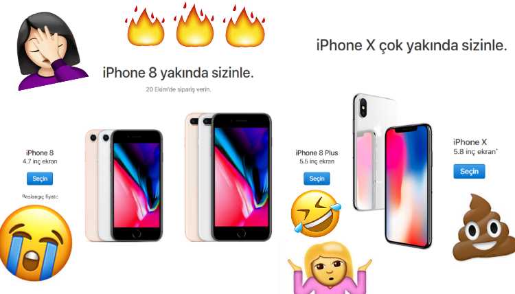 Официально нереальные цены на iPhone 8 и Х в Турции