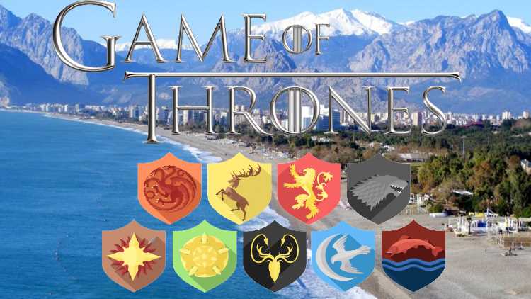Анталия может стать местом съемок «Игры престолов»
