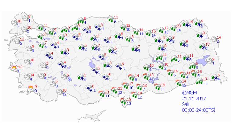 Новая неделя начнется с похолодания и первого снега