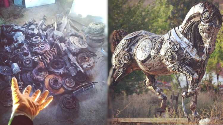 Как из металлолома сделать искусство?